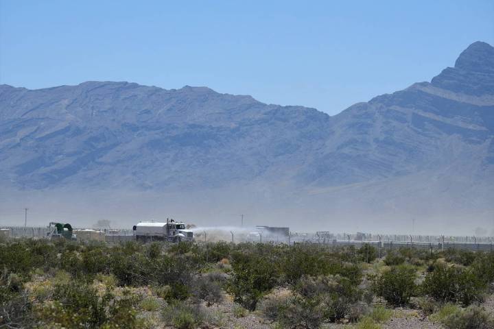 Kevin Emmerich/Basin and Range Watch The 100-megawatt Sunshine Valley is a photovoltaic project ...
