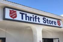 Jeffrey Meehan/Pahrump Valley Times The Salvation Army Family Thrift Store in Pahrump at 240 Da ...