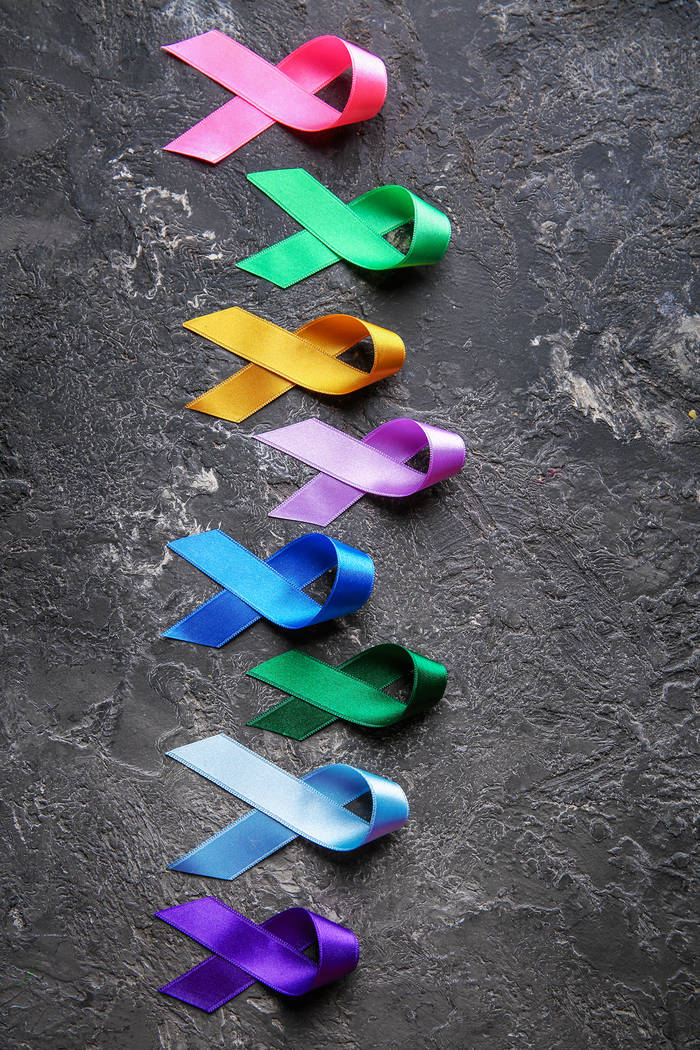 Getty Images There are many types of cancer and various colored ribbons dedicated to raising aw ...