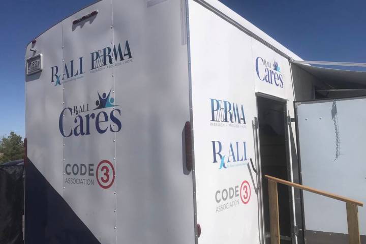 Rx Abuse Leadership Initiative of Nevada (RALI) debuted its RALI Cares vehicle at the Nevada Re ...