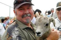 Nevada Department of Wildlife Brett K. Jefferson, of Las Vegas, was presented with the 2018 Kir ...