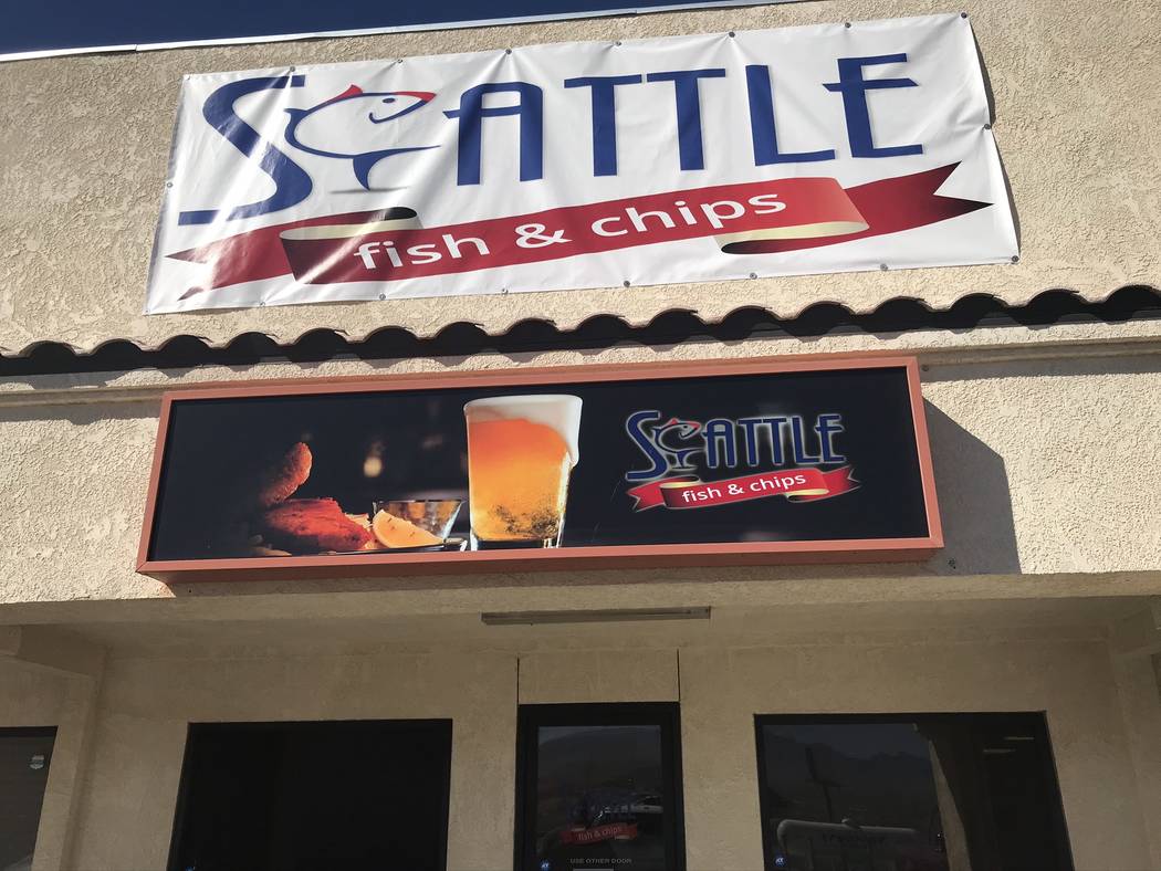 Jeffrey Meehan/Pahrump Valley Times Seattle Fish and Chips is set to open in the fall of 2019 i ...