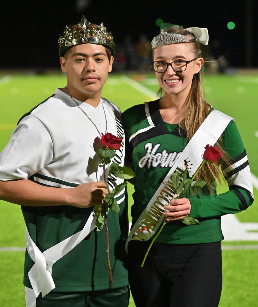 Richard Stephens/Special to the Pahrump Valley Times Beatty High School Homecoming king is Urie ...