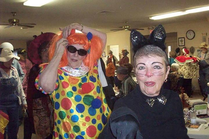 Selwyn Harris/Pahrump Valley Times The 6th annual Pahrump Senior Center "Monster Mash" celebrat ...