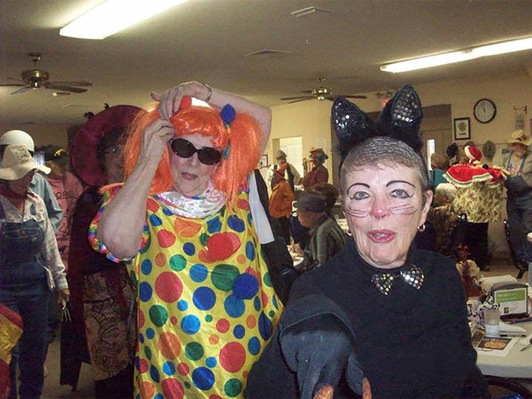 Selwyn Harris/Pahrump Valley Times The 6th annual Pahrump Senior Center "Monster Mash" celebrat ...