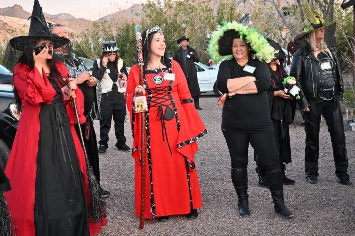 Richard Stephens/Special to the Pahrump Valley Times The annual Witches Walk in Beatty attracte ...