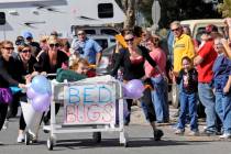Richard Stephens/Special to the Pahrump Valley Times The bed races are just one of the hilariou ...