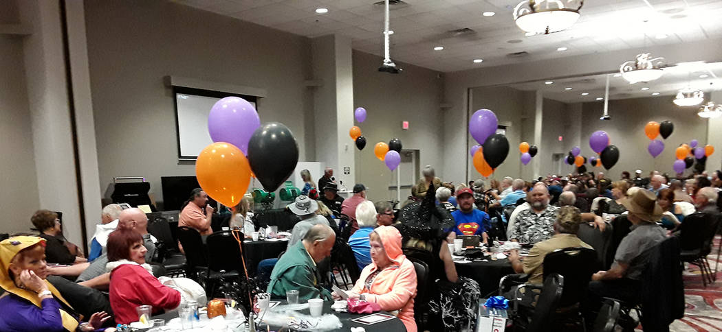 Selwyn Harris/Pahrump Valley Times Locals and non-locals filled the Pahrump Nugget banquet room ...