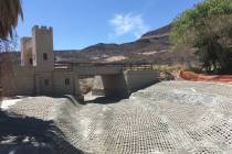 Death Valley National Park Scotty’s Castle received close to its annual average rainfall in f ...