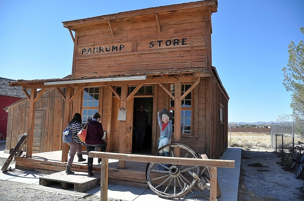 Horace Langford Jr./Pahrump Valley Times - The Pahrump Store on site at the Pahrump Valley Mus ...