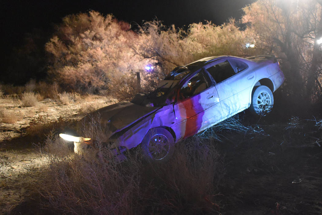 Special to the Pahrump Valley Times Two people were transported to University Medical Center in ...