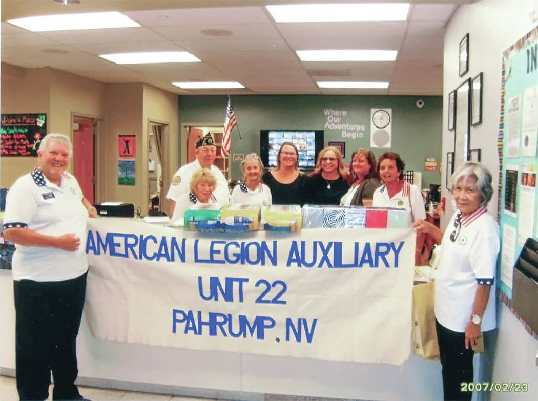 Special to the Pahrump Valley Times The dinner is free for all veterans and their children unde ...