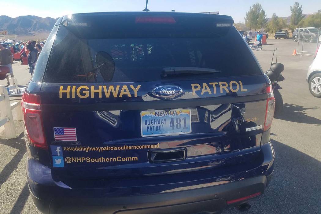 David Jacobs/Pahrump Valley Times The Nevada Highway Patrol is part of the state Department of ...