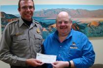 Special to the Pahrump Valley Times David Blacker, executive director of the Death Valley Natur ...