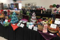 Special to the Pahrump Valley Times The Mistletoe and Magic craft show took place at the Bob Ru ...