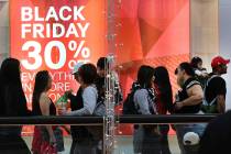 Bizuayehu Tesfaye/Las Vegas Review-Journal Black Friday, as usual, will be the busiest day of ...
