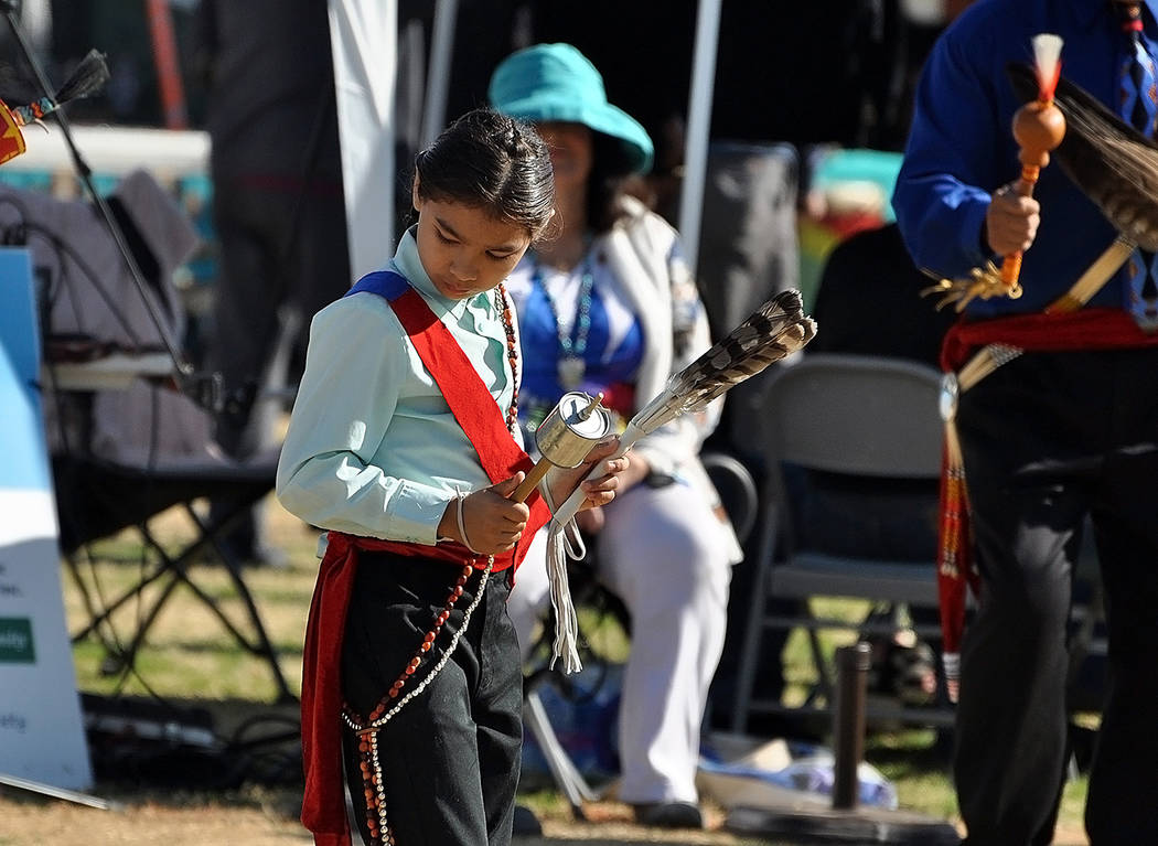 Horace Langford Jr./Pahrump Valley Times The powwow not only attracts attendees from across the ...