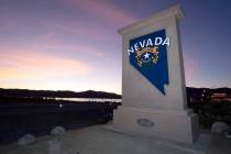 Nevada Department of Transportation A new monument welcoming people to Nevada will be installed ...
