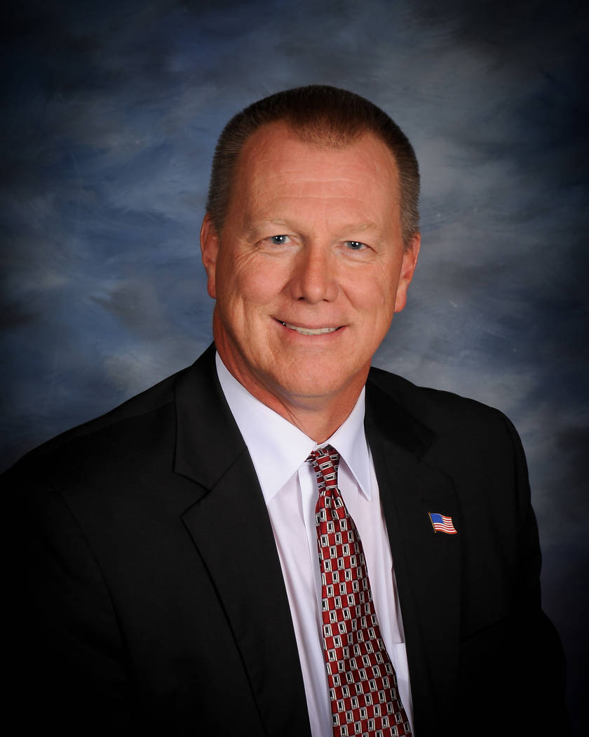 Special to the Pahrump Valley Times Nye County School District Superintendent Dale Norton as sh ...