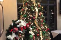 Robin Hebrock/Pahrump Valley Times The Festival of Trees auction helps bring in thousands of do ...