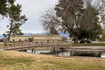 Town of Pahrump photo The cleanup and repair maintenance will be moving one pond so at some poi ...