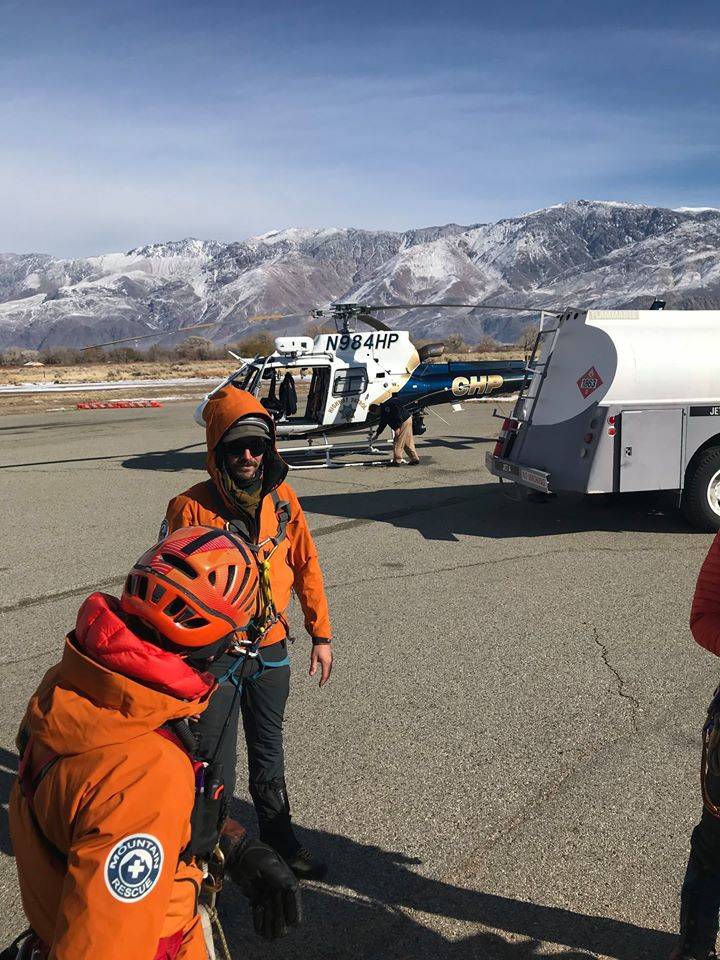 Inyo County Sheriff's Office/Facebook Aerial assistance has been provided by: CHP Inland Divisi ...