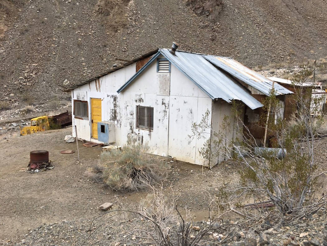Inyo County Sheriff's Office/Facebook Inyo County deputies searched nearby mining cabins. Deput ...