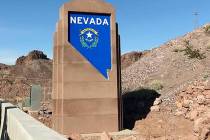 Nevada Department of Transportation The colorful design also consists of a recessed state silho ...