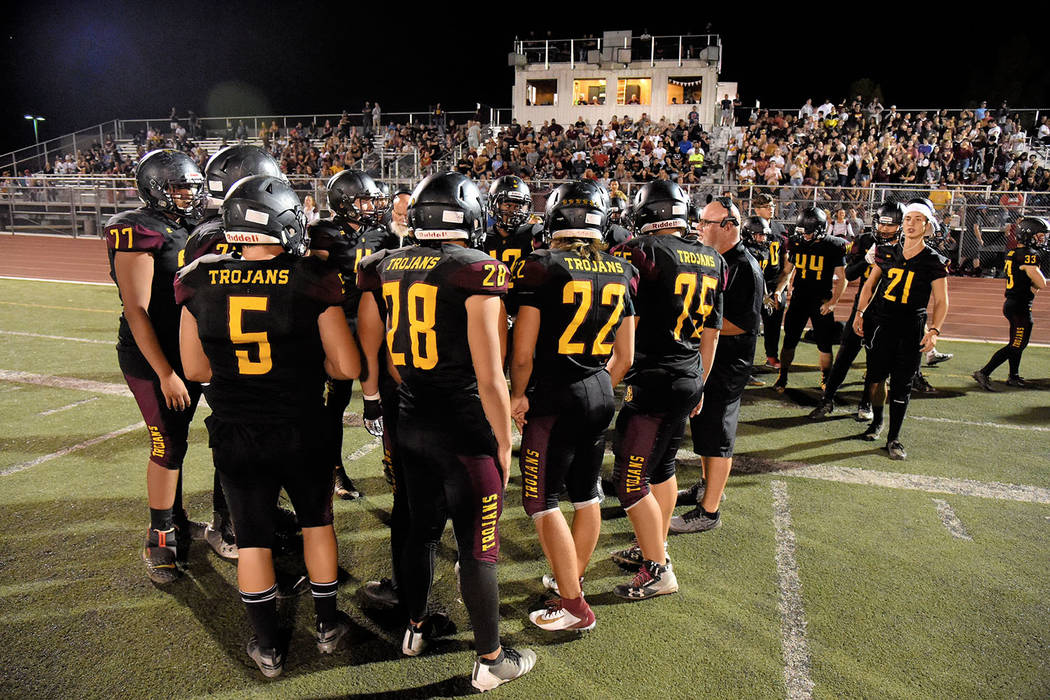 Peter Davis/Special to the Pahrump Valley Times There are some good football players at Pahrump ...