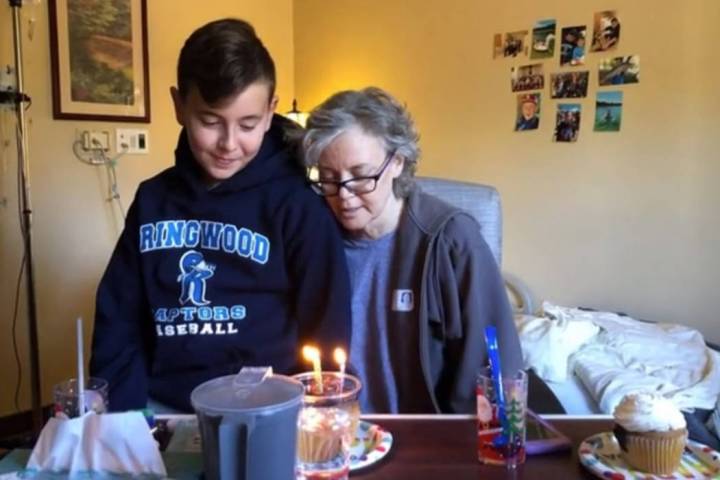 Special to the Pahrump Valley Times Donna Iasiello, 47, sister of Sports Editor Tom Rysinski, c ...