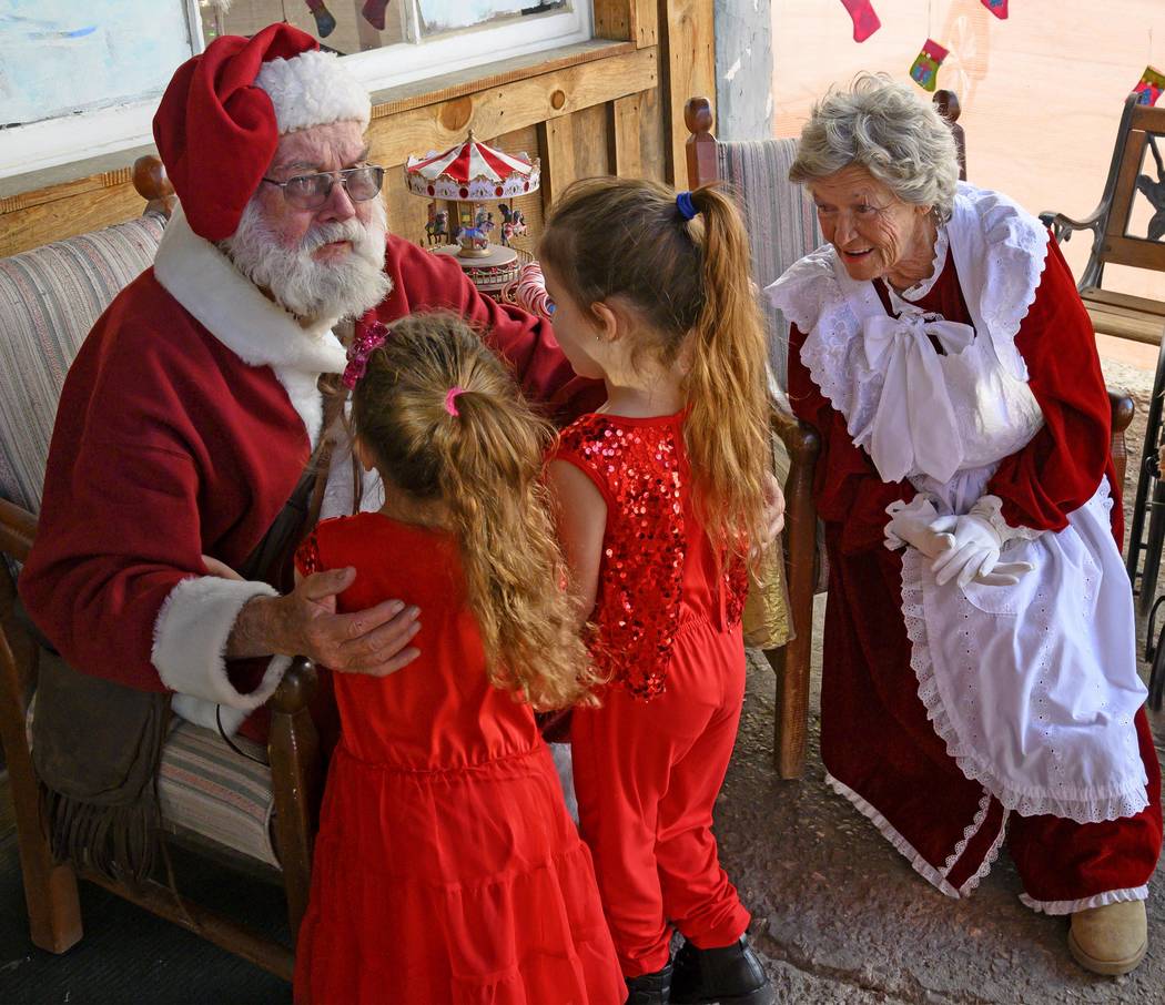 Richard Stephens/Special to the Pahrump Valley Times Santa’s visits to Beatty are kicked off ...