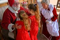 Richard Stephens/Special to the Pahrump Valley Times Santa’s visits to Beatty are kicked off ...