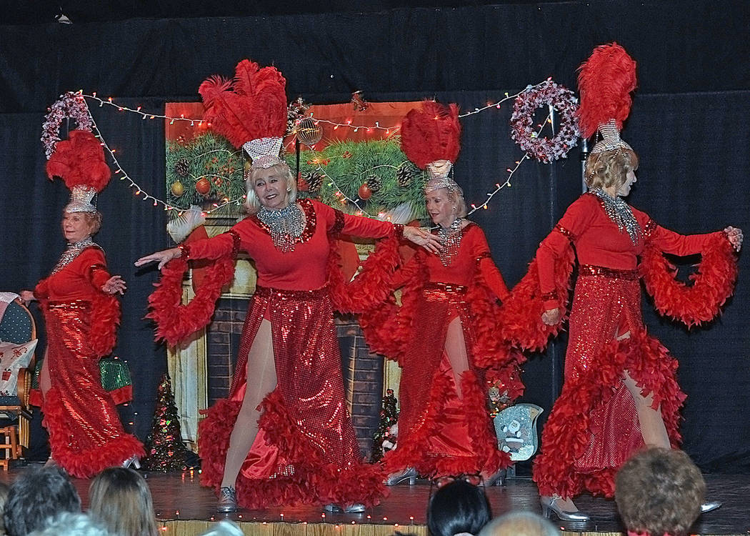Horace Langford Jr./Pahrump Valley Times The Nevada Silver Tappers sparkle and shine as they da ...