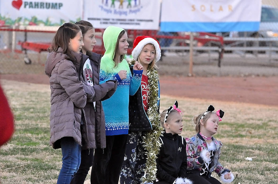Horace Langford Jr./Pahrump Valley Times A group of youngsters is pictured enjoying their after ...