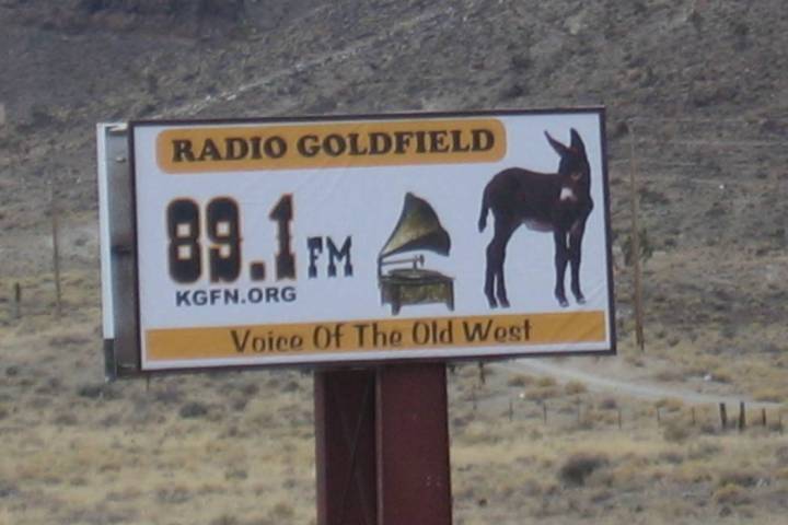 Carl Brownfield/Special to the Pahrump Valley Times The radio station has gone from 150 watts o ...