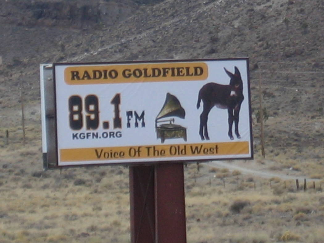 Carl Brownfield/Special to the Pahrump Valley Times The radio station has gone from 150 watts o ...