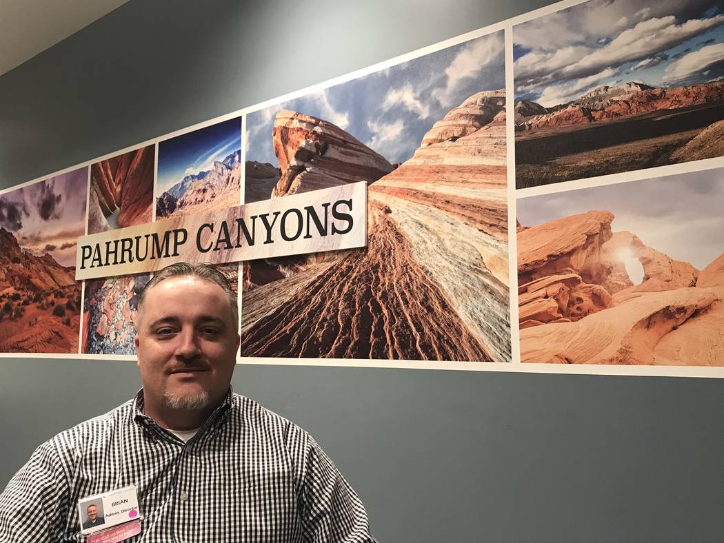 Jeffrey Meehan/Pahrump Valley Times Brian Anderson, administrative director of HealthCare Partn ...