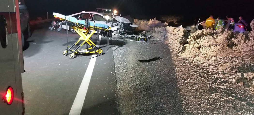 California Highway Patrol. A total of six people were transported to the hospital, with injurie ...