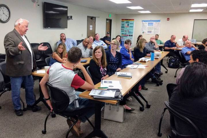 University of Nevada, Reno extnesion Tom Harris, with both Extension and the University Center ...