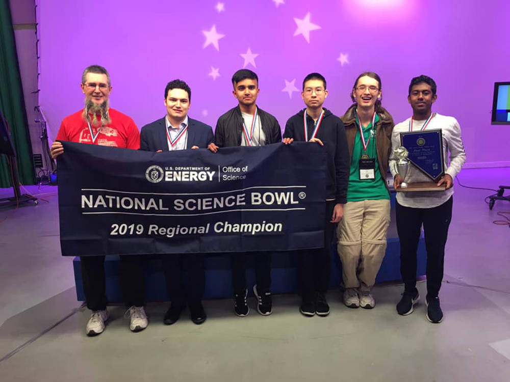 Special to the Pahrump Valley Times Reigning Nevada Science Bowl champions Clark High School ha ...