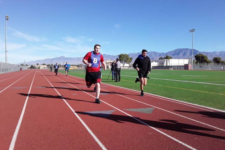 Selwyn Harris/Pahrump Valley Times Applicants at the Nevada Department of Public Safety's (DPS) ...