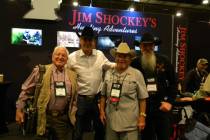Dan Simmons/Special to the Pahrump Valley Times From left to right, Dan Simmons, Jim Shockley, ...