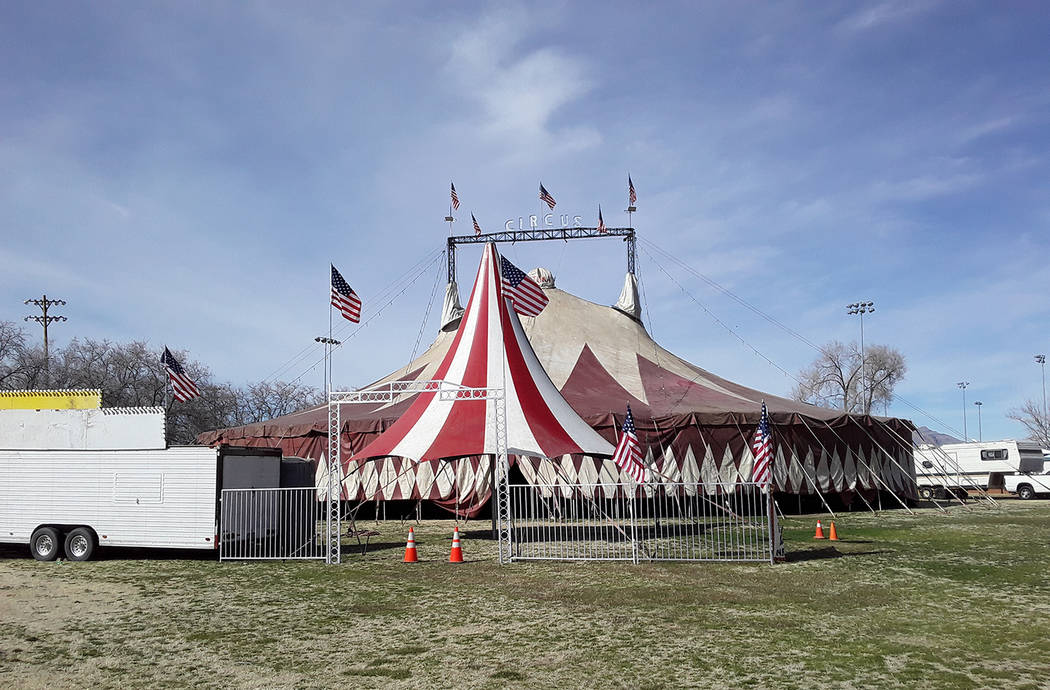 Selwyn Harris/Pahrump Valley Times Ventura Stars Circus, with an all new show will be in town u ...