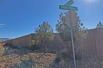 Robin Hebrock/Pahrump Valley Times The Ishani Ridge subdivision is located on land south of Wil ...