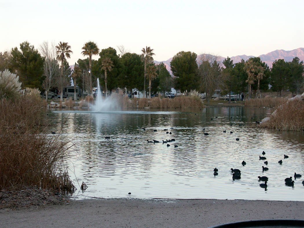 Selwyn Harris / Pahrump Valley Times - Lakeside RV Park was one of two local properties to rece ...