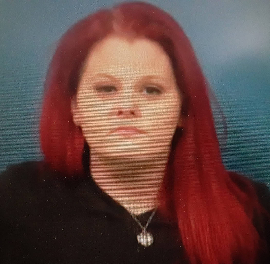 Special to the Pahrump Valley Times Tiffany Dearmond, 31, of Las Vegas arrested on suspicion of ...