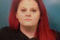 Special to the Pahrump Valley Times Tiffany Dearmond, 31, of Las Vegas arrested on suspicion of ...