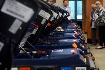 Jerry Henkel/Las Vegas Review-Journal A state senator has submitted an initiative petition for ...