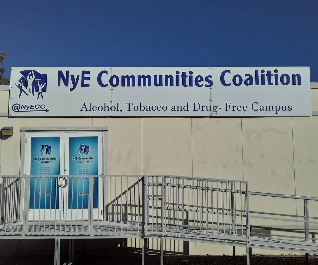 Selwyn Harris/Pahrump Valley Times NyE Communities Coalition Adult Workforce Programs Manager E ...
