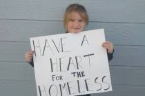 Kayla Noyes/Special to the Pahrump Valley Times Ashlin Banning, just 8 years old, is trying her ...